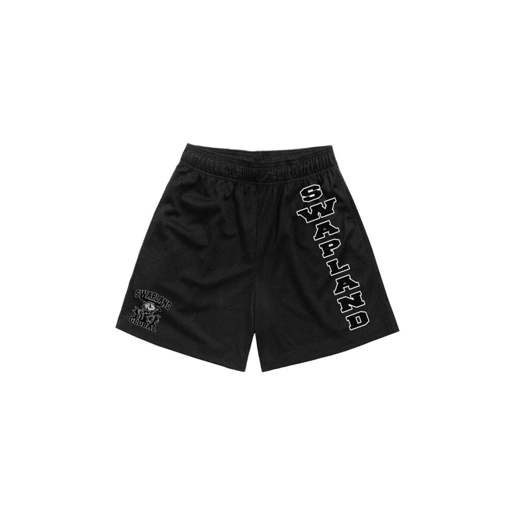 Swapland "Dangerzone" Black Shorts